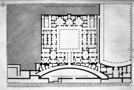 De Romeinse oudheden, t. 1, Plaat XLV. Plattegrond van de bovens