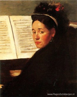 Mademoiselle Didau aan de piano