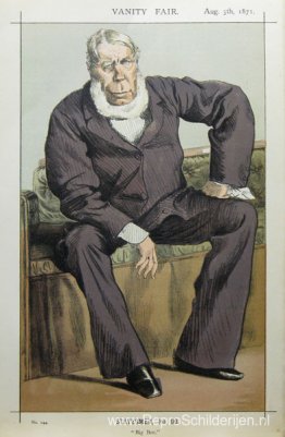 Karikatuur van George William Pierrepont Bentinck M.P.