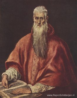 St. Jerome als kardinaal