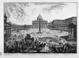 Veranda Uitzicht op de insignes van de Vaticaanse Basiliek en he