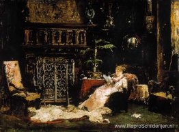 Paris Saloon (vrouw van de kunstenaar)