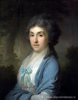 Portret van Ekaterina Aleksandrovna Novosiltseva