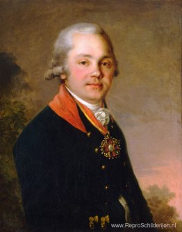 Portret van Alexander Dmitrievich Arsenjev