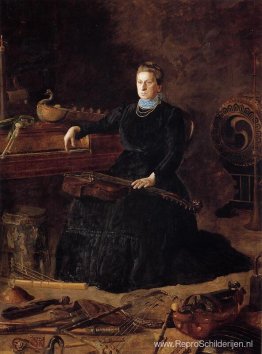 Portret van Sarah Sagehorn Frishmuth