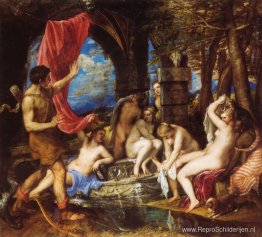 Diana en Actaeon