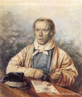 Portret van A. I. Fedotov, de vader van de kunstenaar