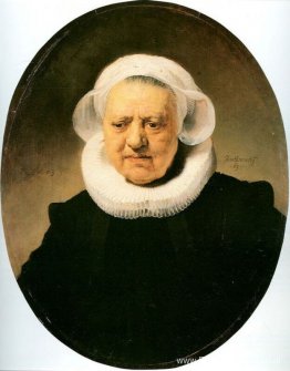 Portret van Aechje Claesdar