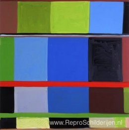 Blauw in Groen