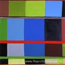 Blauw in Groen