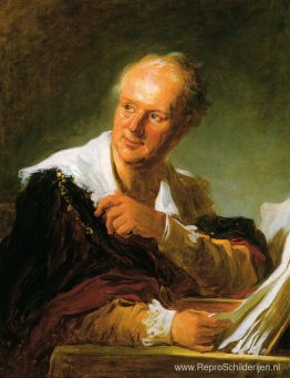 Portret van Denis Diderot