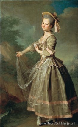 Portret van Ekaterina Nelidova