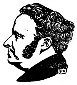 Portret van de Franse schrijver Stendhal