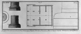 Gevel van de Tempel van Toscane (door Vitruvius, volgens Le Roy