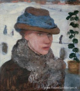 Portret van Martha Vogeler