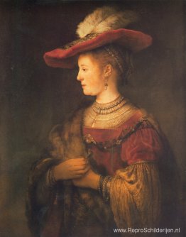 Portret van Saskia van Uylenburgh