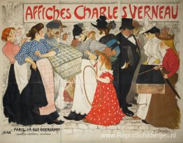 Affiche voor Charles Verneau