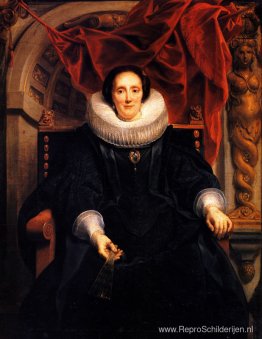 Portret van Catharina Behaghel