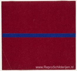 Blauw en Rood uit de serie Line Form Color