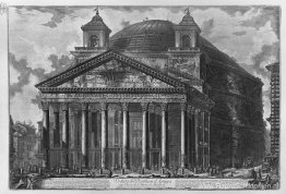 Uitzicht op het Pantheon van Agrippa