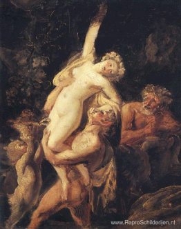 Sater en Bacchante (Bacchanalia)