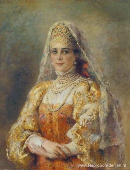 Portret van prinses Zinaida Yusupova