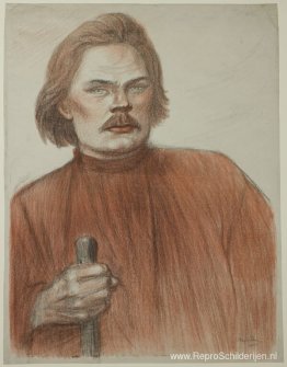 Maxim Gorky halve lengte, gericht