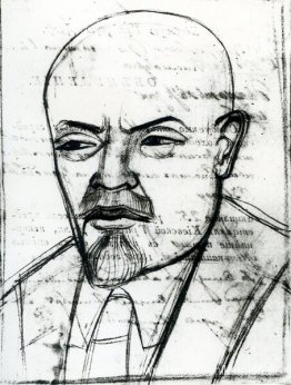 Portret van Vladimir Lenin