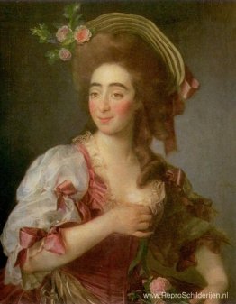 Portret van Anna Davia (D'Avia) Bernucci