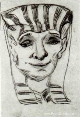 Masker van een Egyptische mummie