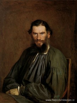 Portret van Leo Tolstoj