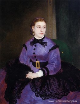 Portret van mademoiselle Sicotg