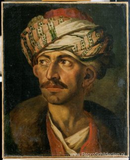 Hoofd van een oosterling, of portret vermoedelijk Mustapha