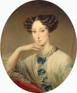 Portret van groothertogin Maria Alexandrovna