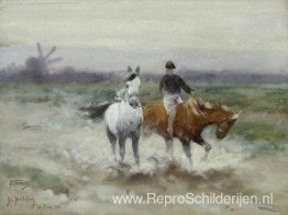 Een ritje te paard