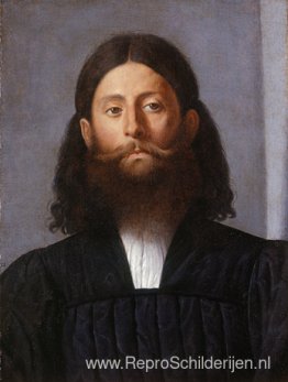 Portret van een bebaarde man (Giorgione Barbarelli)