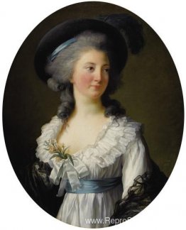 Portret van Izabela Lubomirska