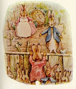 Peter Rabbit - Benjamin en Flopsy Bunny