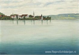 Berlingen gezien vanaf de Untersee