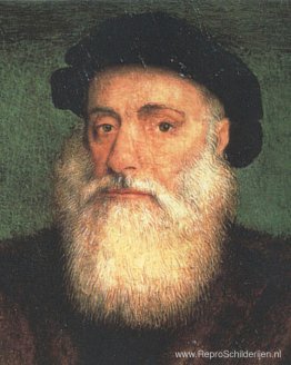 Portret van Vasco da Gama