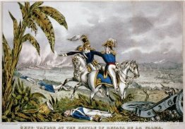 Gen. Taylor in de slag bij Resaca de la Palma