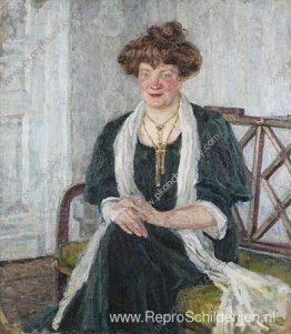 Portret van Zinaida Kozjoechovskaja