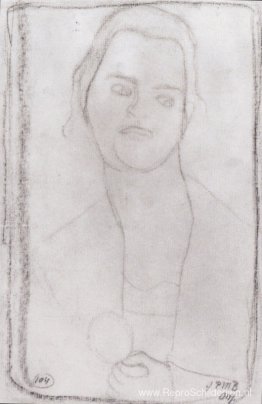 Studie voor Portret van Clara Rilke-Westhoff