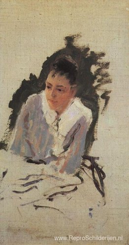 Portret van de kunstenaar M.V. Jakunchikova