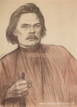 Maxim Gorky halve lengte, gericht