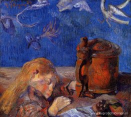 Clovis Gauguin slaapt