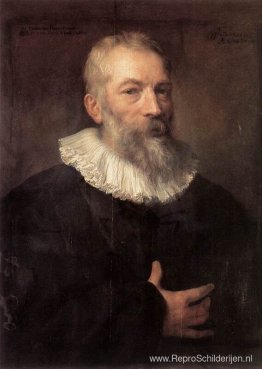 Portret van de kunstenaar Marten Pepijn