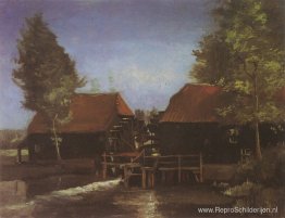 Watermolen in Kollen, vlakbij Nuenen