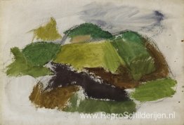 Zonder titel (Abstract landschap)