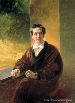 Portret van graaf A. A. Perovsky (de schrijver Anton Pogorelsky)